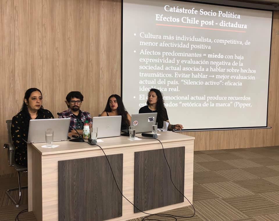 Facultad de Ciencias Sociales y CADE realizaron conversatorio sobre violaciones a derechos humanos en el país