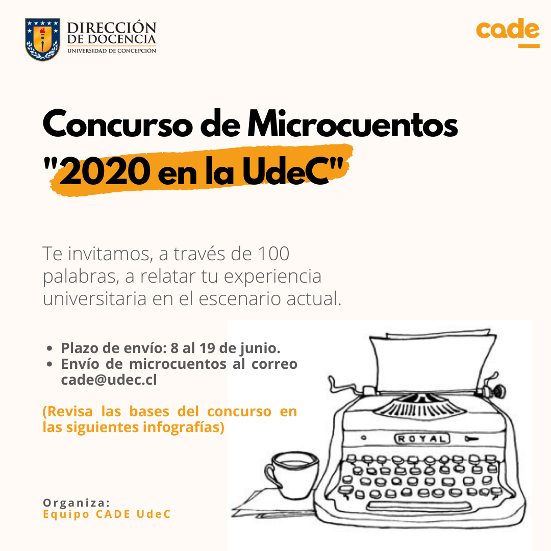 Concurso Microcuentos CADE UdeC 2020