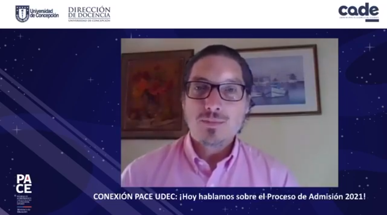Rodrigo Luppi San Martín, Profesional Unidad de Admisión y Registro Académico sobre PTU y Proceso de Admisión 2021: ‘Esta es la mejor forma de asegurar la integridad de los estudiantes’