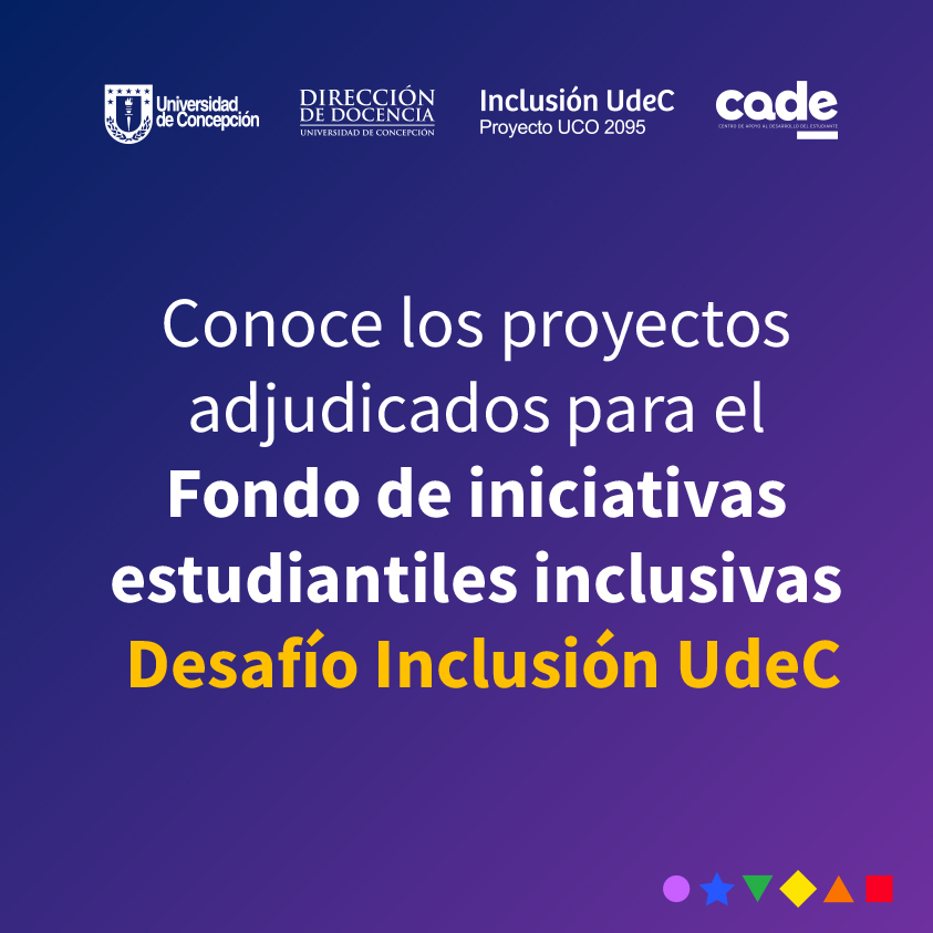 Desafío Inclusión UdeC adjudicó fondos para el desarrollo de proyectos inclusivos