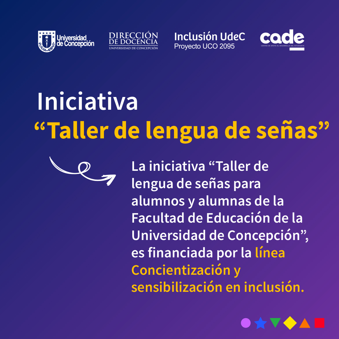 Proyecto de estudiantes UdeC motivará a futuros profesores a aprender lengua de señas chilena